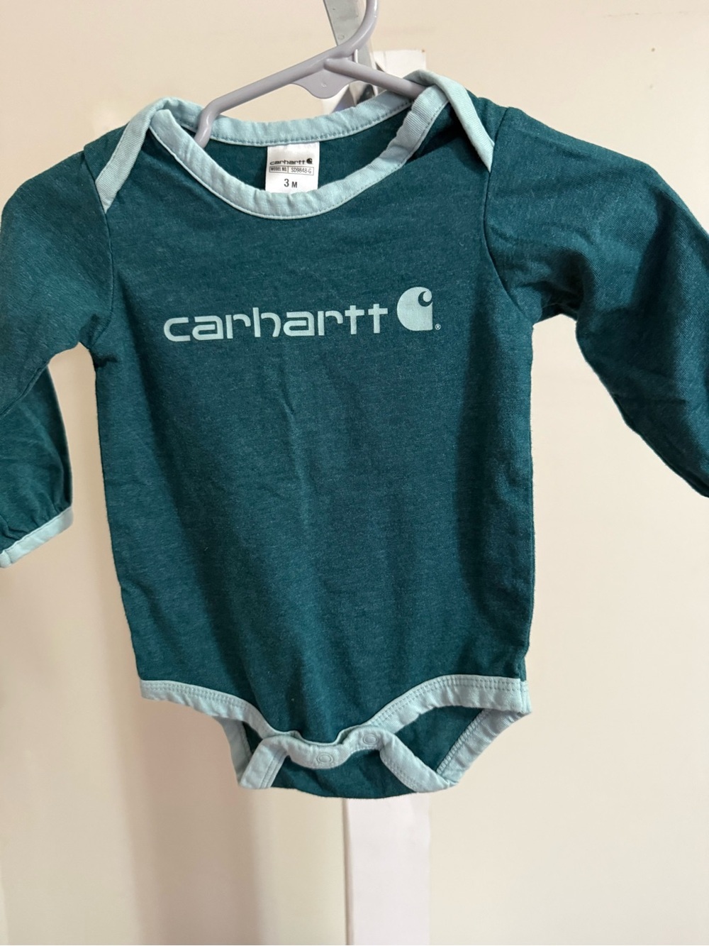 New Carhartt Long Sleeve Romper